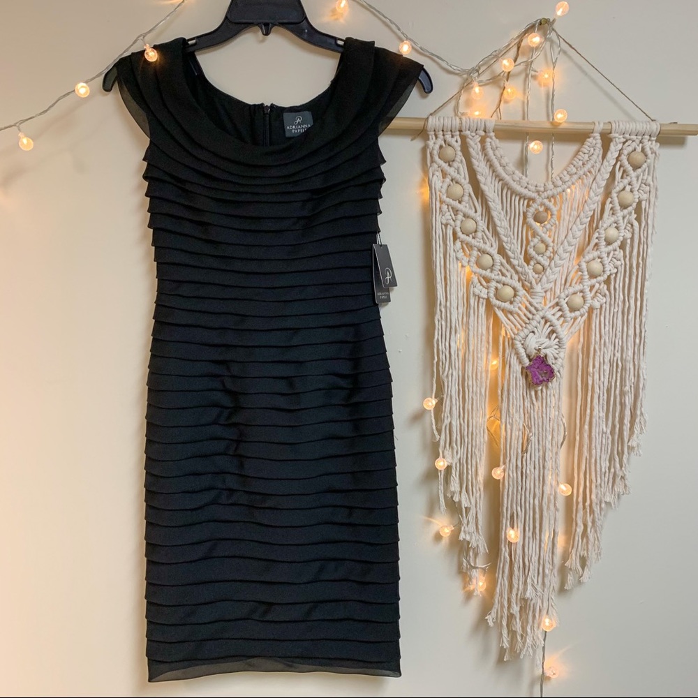 Adrianna Papell Black Formal Dress